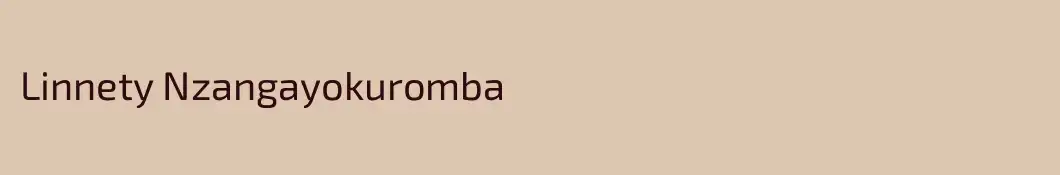 Linnety Nzangayokuromba